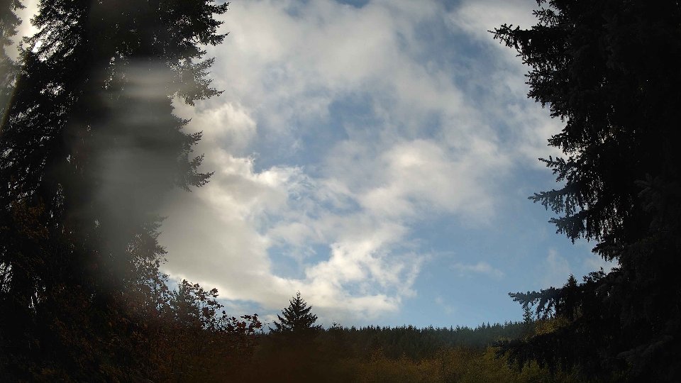 Pacific Northwest skyline timelapse on Oct 19, 2025 at 12:00 PM