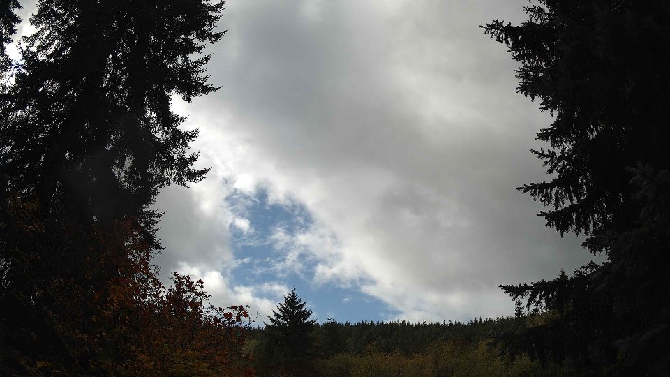 Pacific Northwest skyline timelapse on Oct 19, 2025 at 12:30 PM