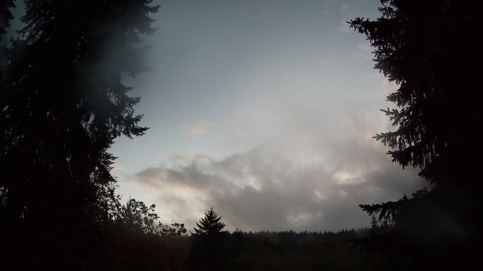 Pacific Northwest skyline timelapse on Oct 19, 2025 at 6:45 PM