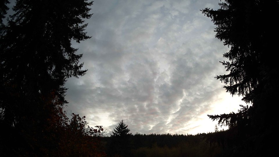 Pacific Northwest skyline timelapse on Oct 20, 2025 at 6:30 PM