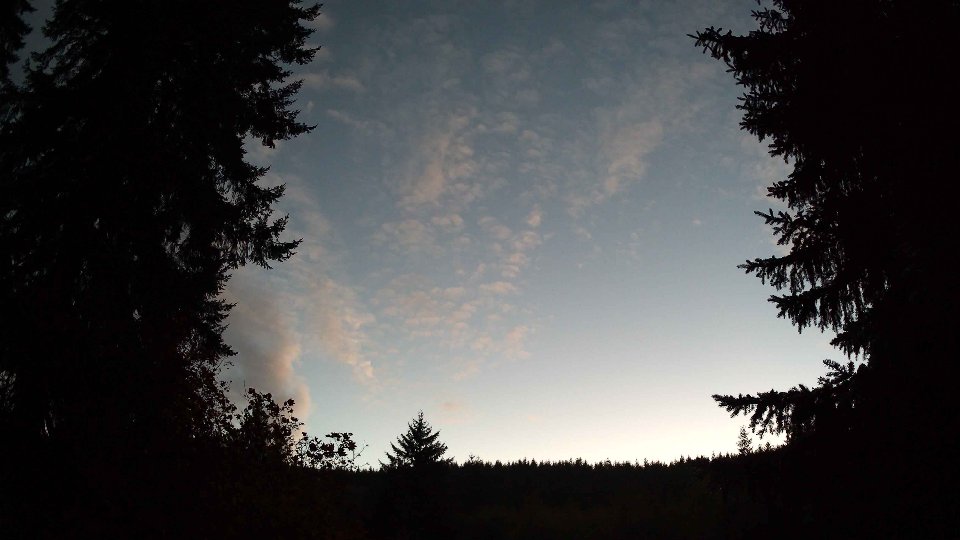 Pacific Northwest skyline timelapse on Oct 20, 2025 at 6:45 PM