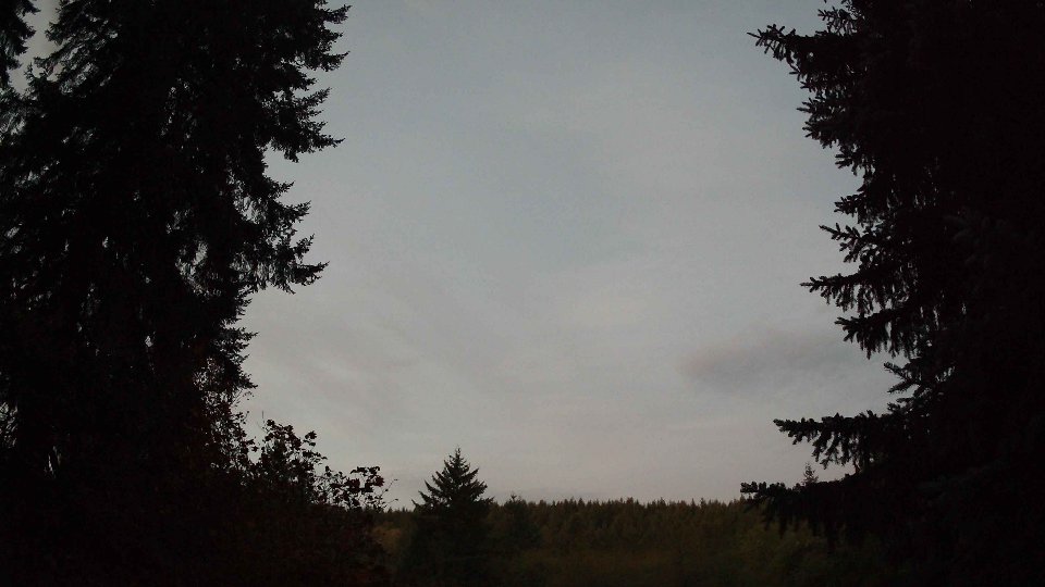 Pacific Northwest skyline timelapse on Oct 22, 2025 at 7:15 AM