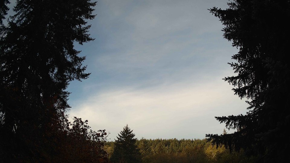 Pacific Northwest skyline timelapse on Oct 22, 2025 at 8:30 AM