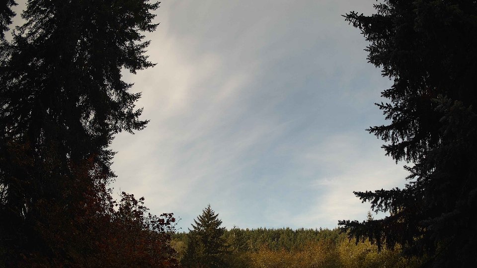 Pacific Northwest skyline timelapse on Oct 22, 2025 at 9:00 AM