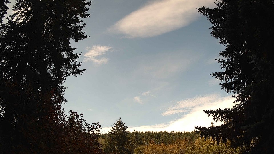 Pacific Northwest skyline timelapse on Oct 22, 2025 at 10:00 AM