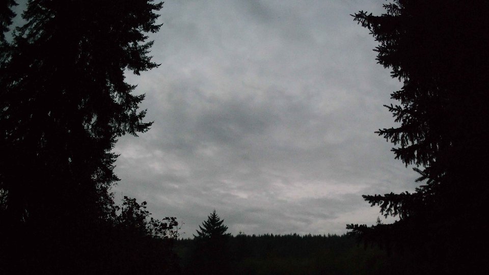 Pacific Northwest skyline timelapse on Oct 23, 2025 at 7:15 AM