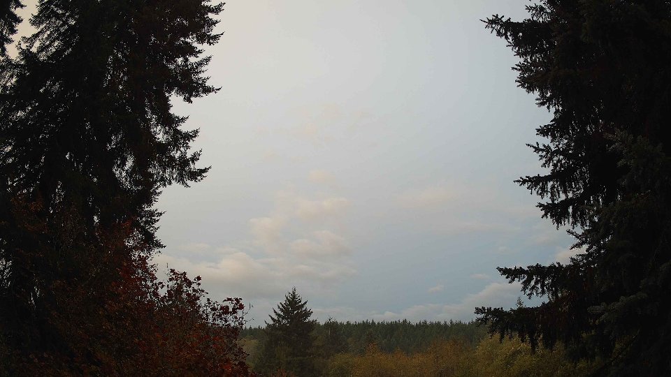 Pacific Northwest skyline timelapse on Oct 23, 2025 at 7:45 AM