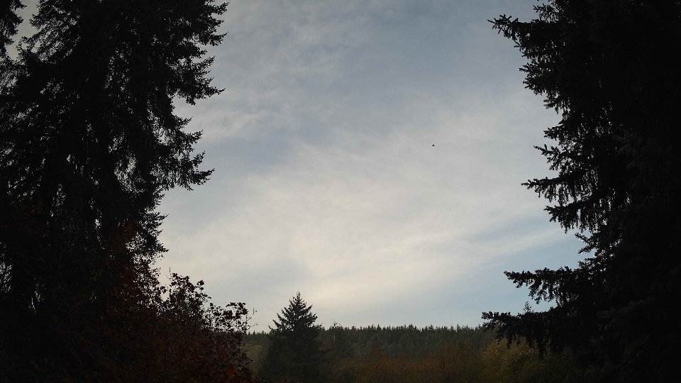 Pacific Northwest skyline timelapse on Oct 23, 2025 at 8:30 AM