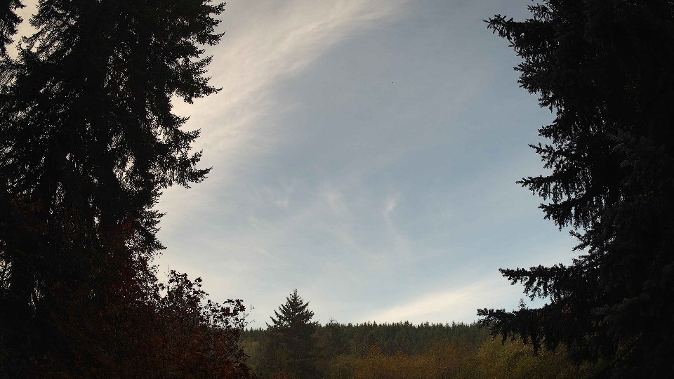 Pacific Northwest skyline timelapse on Oct 23, 2025 at 8:45 AM