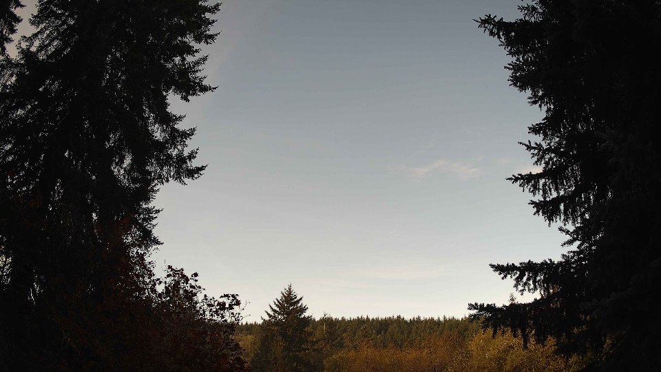 Pacific Northwest skyline timelapse on Oct 23, 2025 at 9:15 AM