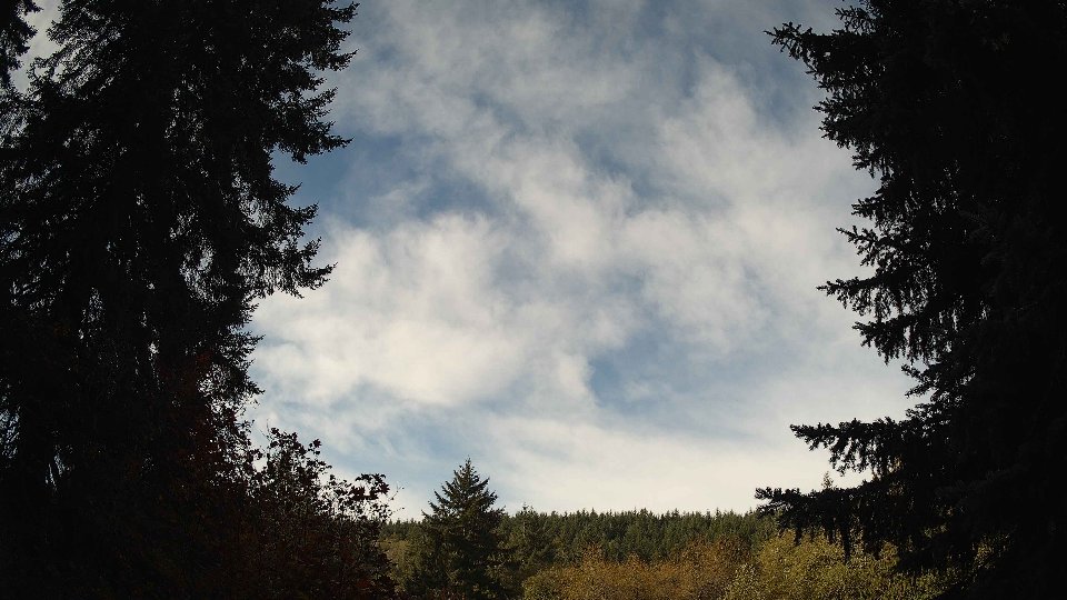 Pacific Northwest skyline timelapse on Oct 23, 2025 at 10:00 AM