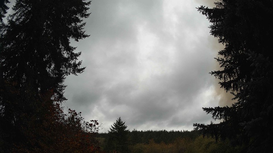 Pacific Northwest skyline timelapse on Oct 23, 2025 at 12:00 PM