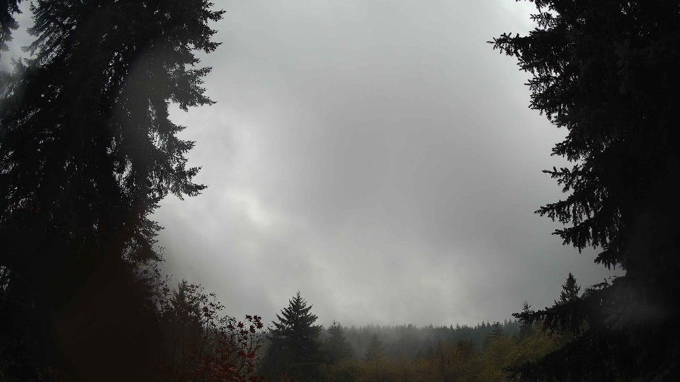 Pacific Northwest skyline timelapse on Oct 24, 2025 at 5:00 PM