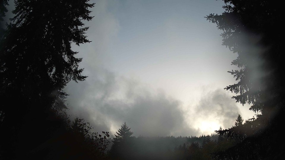 Pacific Northwest skyline timelapse on Oct 24, 2025 at 6:00 PM