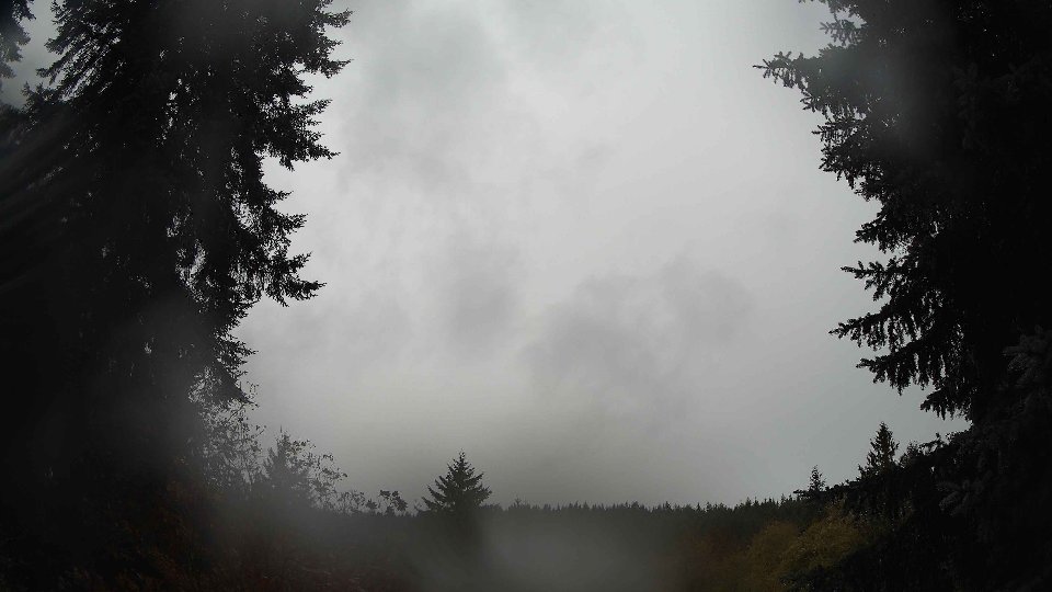 Pacific Northwest skyline timelapse on Oct 25, 2025 at 8:00 AM