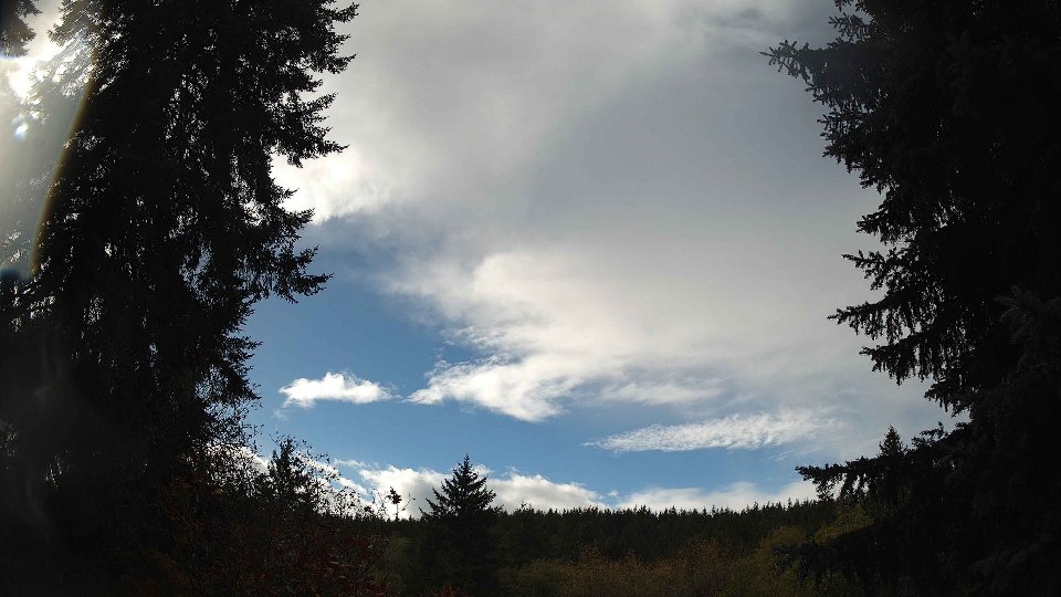 Pacific Northwest skyline timelapse on Oct 25, 2025 at 12:30 PM