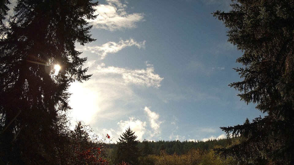 Pacific Northwest skyline timelapse on Oct 25, 2025 at 2:00 PM
