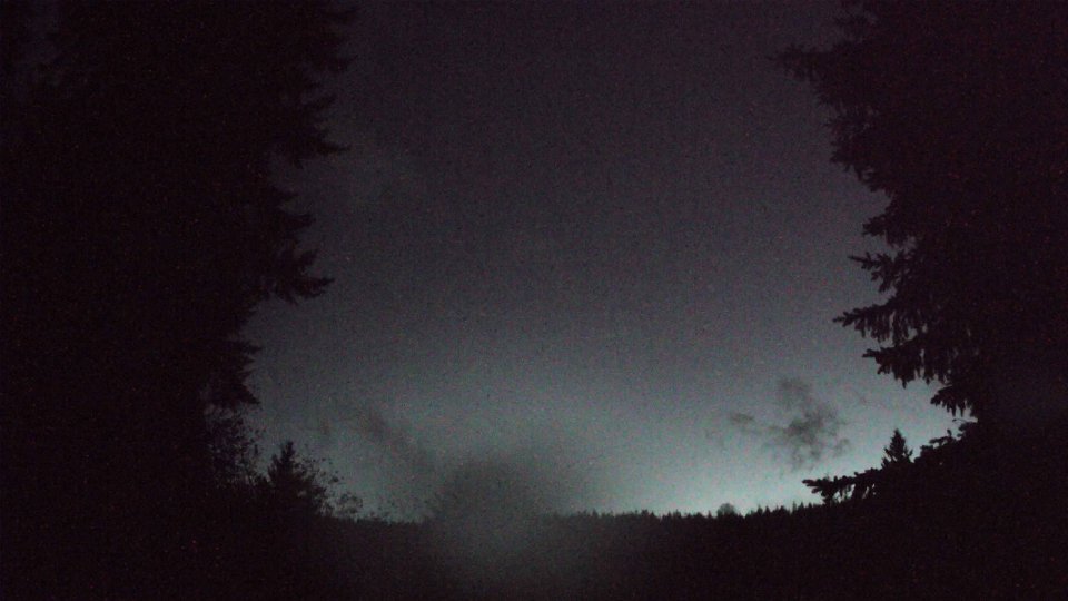 Pacific Northwest skyline timelapse on Oct 25, 2025 at 6:55 PM