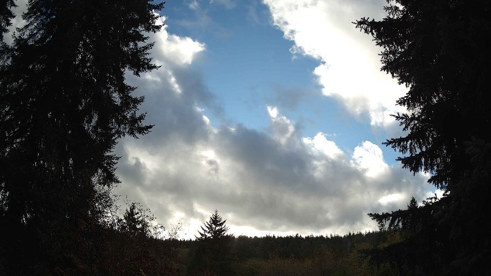 Pacific Northwest skyline timelapse on Oct 26, 2025 at 4:00 PM