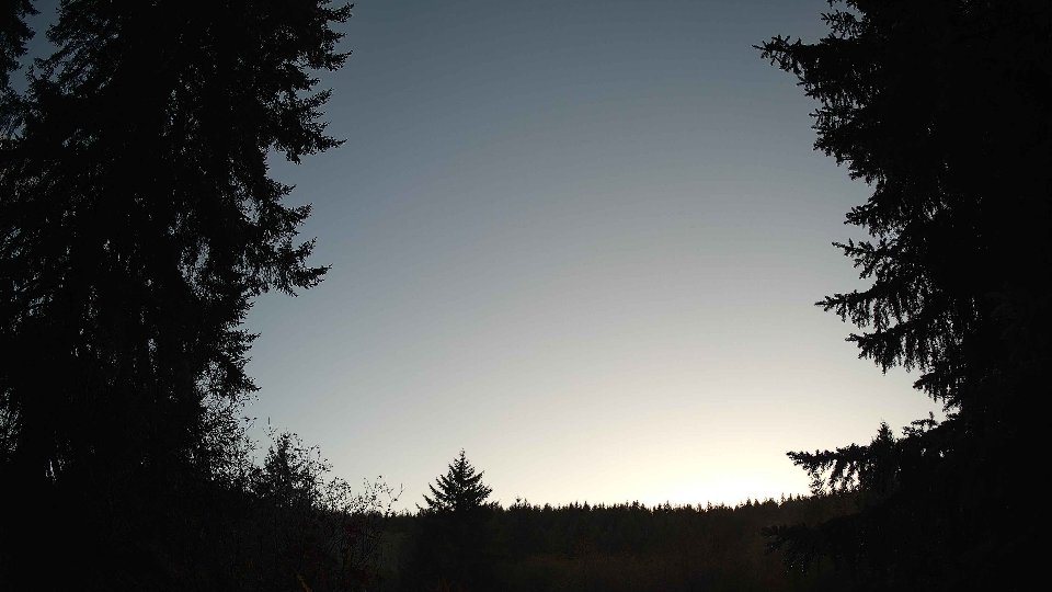 Pacific Northwest skyline timelapse on Oct 26, 2025 at 5:30 PM