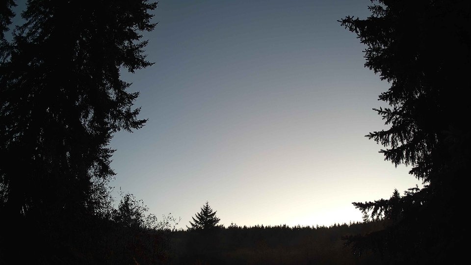 Pacific Northwest skyline timelapse on Oct 26, 2025 at 6:15 PM