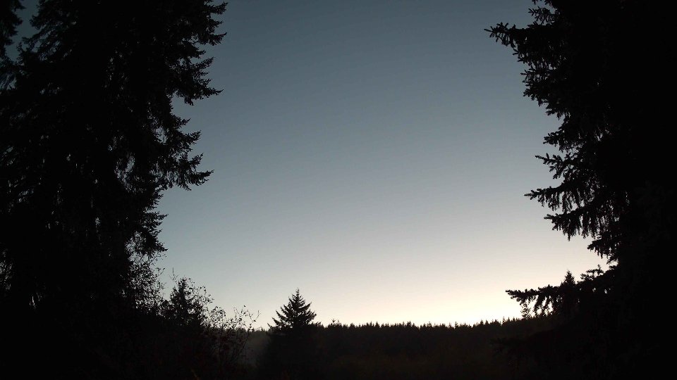 Pacific Northwest skyline timelapse on Oct 26, 2025 at 6:30 PM