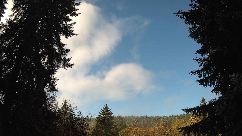 Pacific Northwest skyline timelapse on Oct 27, 2025 at 9:45 AM