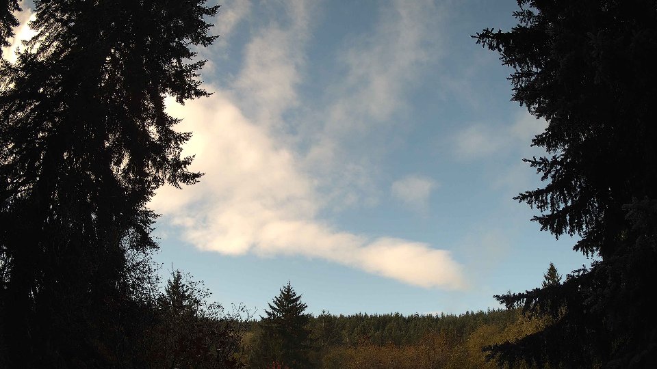 Pacific Northwest skyline timelapse on Oct 27, 2025 at 10:00 AM