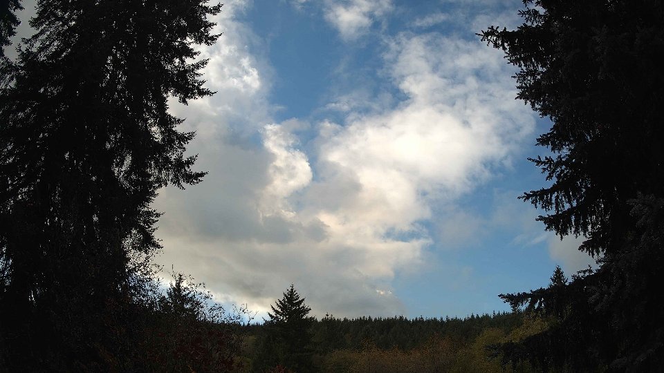 Pacific Northwest skyline timelapse on Oct 27, 2025 at 12:00 PM
