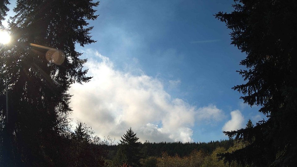 Pacific Northwest skyline timelapse on Oct 27, 2025 at 12:30 PM