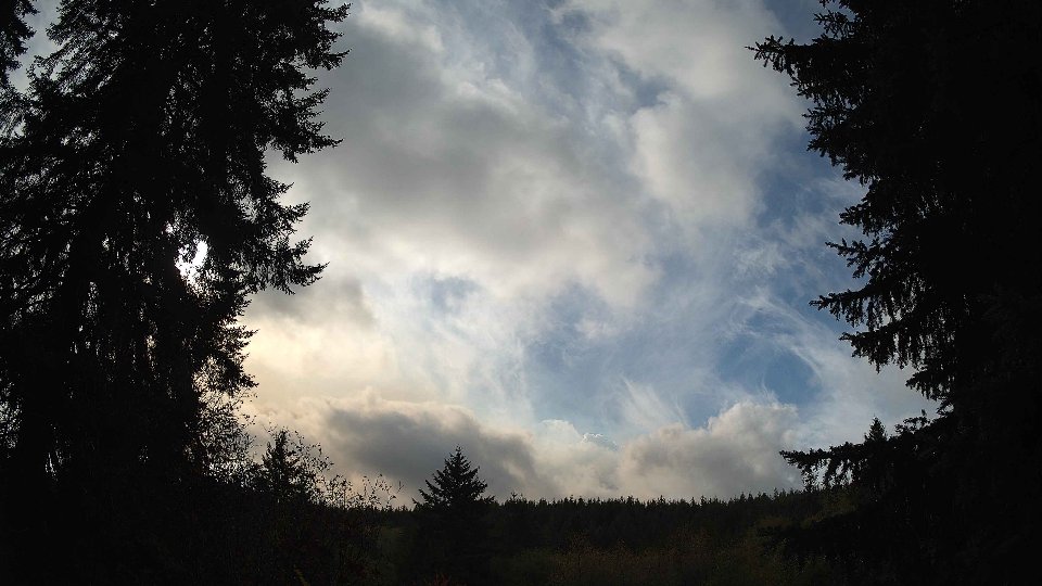 Pacific Northwest skyline timelapse on Oct 27, 2025 at 2:00 PM