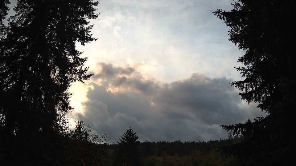Pacific Northwest skyline timelapse on Oct 27, 2025 at 3:00 PM