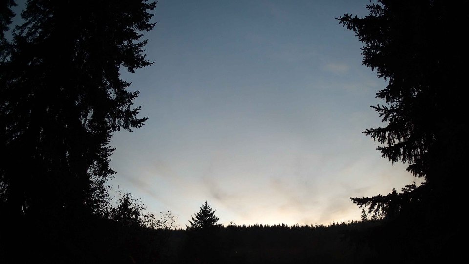 Pacific Northwest skyline timelapse on Oct 27, 2025 at 6:30 PM