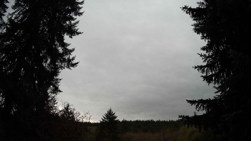 Pacific Northwest skyline timelapse on Oct 28, 2025 at 6:00 PM