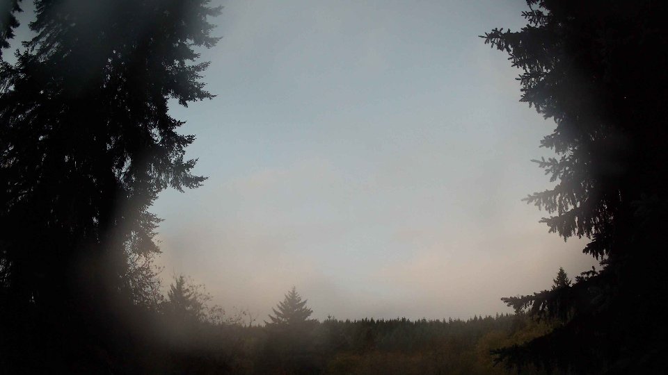 Pacific Northwest skyline timelapse on Oct 29, 2025 at 7:30 AM