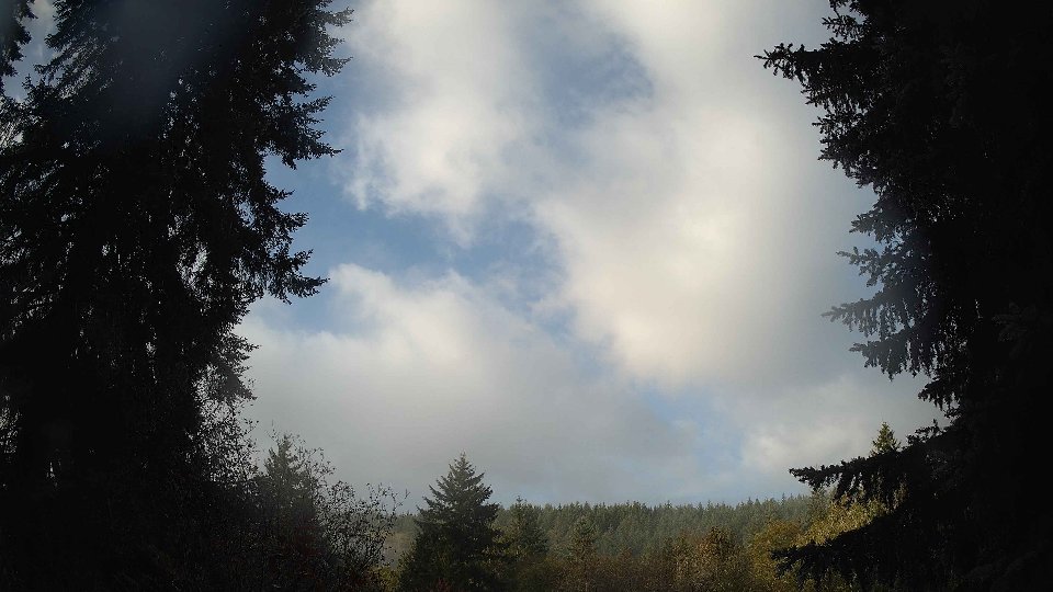 Pacific Northwest skyline timelapse on Oct 29, 2025 at 9:00 AM