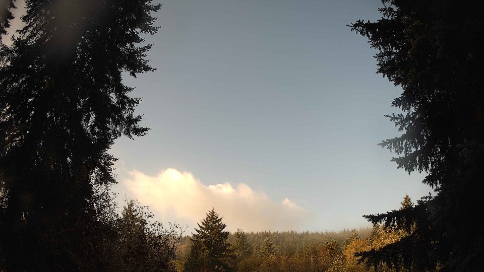 Pacific Northwest skyline timelapse on Oct 29, 2025 at 9:15 AM