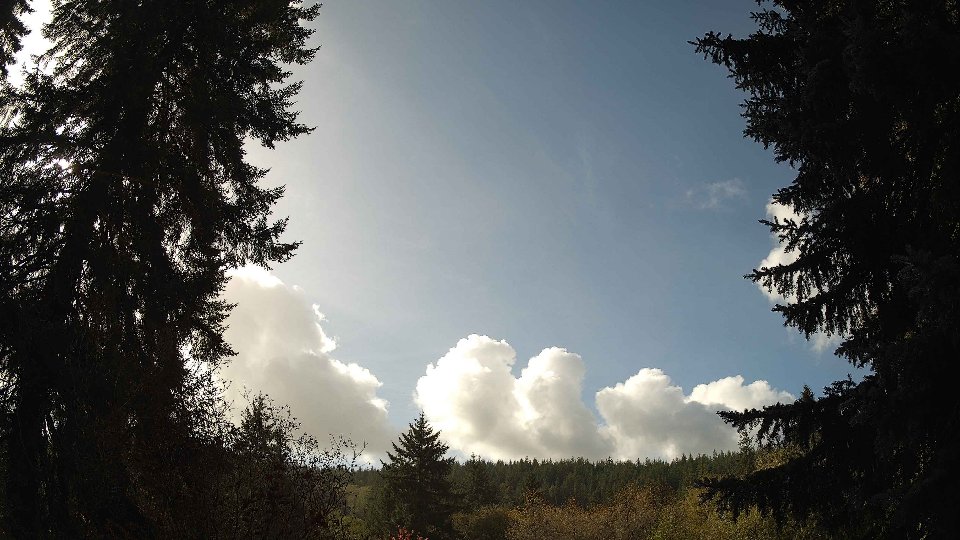 Pacific Northwest skyline timelapse on Oct 29, 2025 at 1:00 PM