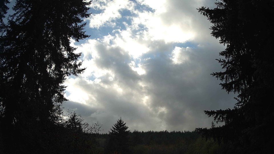 Pacific Northwest skyline timelapse on Oct 29, 2025 at 4:00 PM