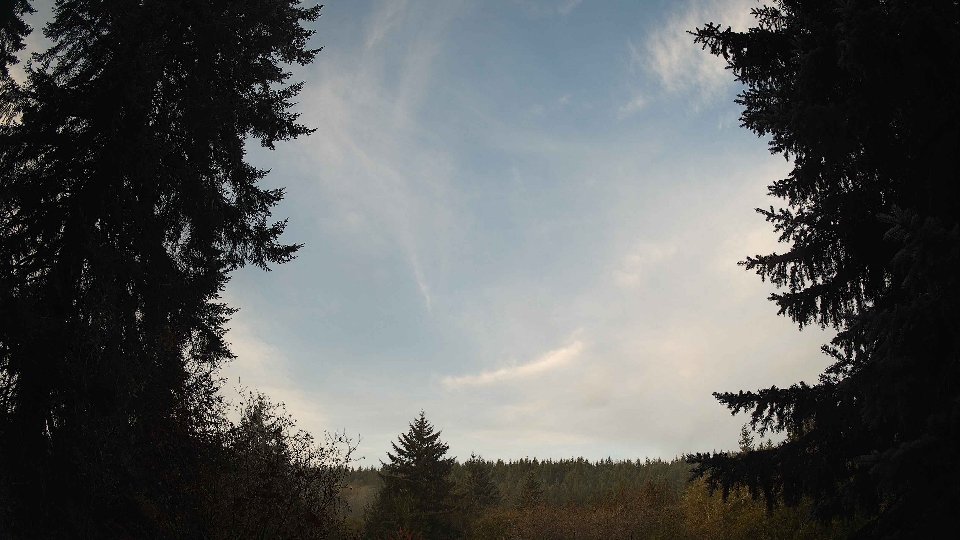 Pacific Northwest skyline timelapse on Oct 30, 2025 at 8:15 AM