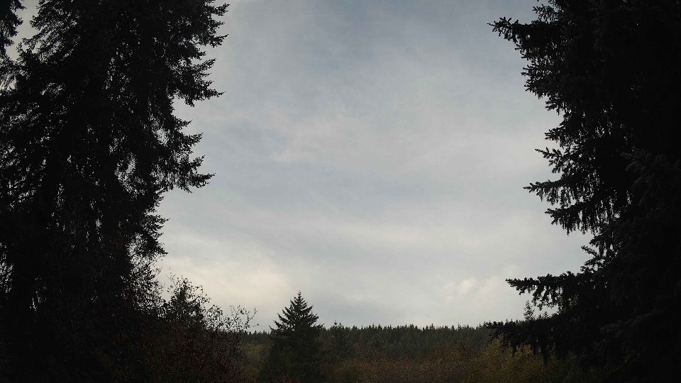 Pacific Northwest skyline timelapse on Oct 30, 2025 at 8:45 AM