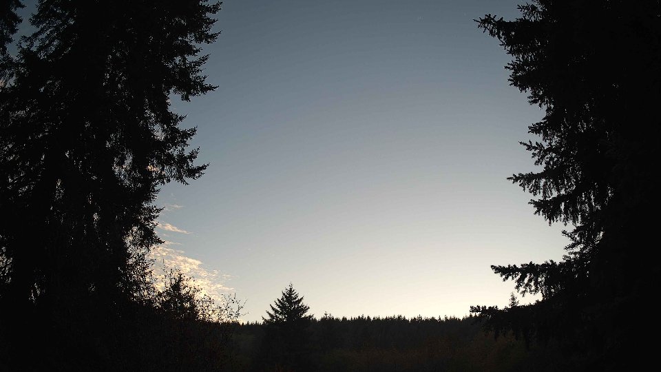 Pacific Northwest skyline timelapse on Oct 30, 2025 at 5:45 PM