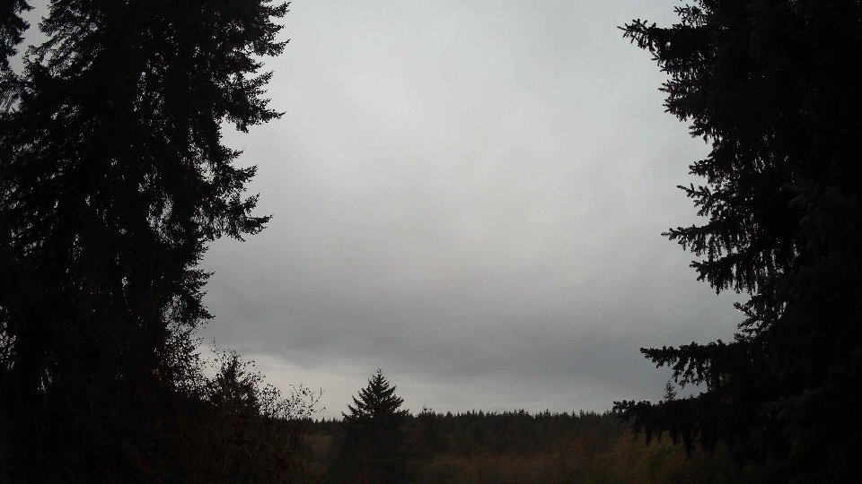 Pacific Northwest skyline timelapse on Oct 31, 2025 at 7:45 AM