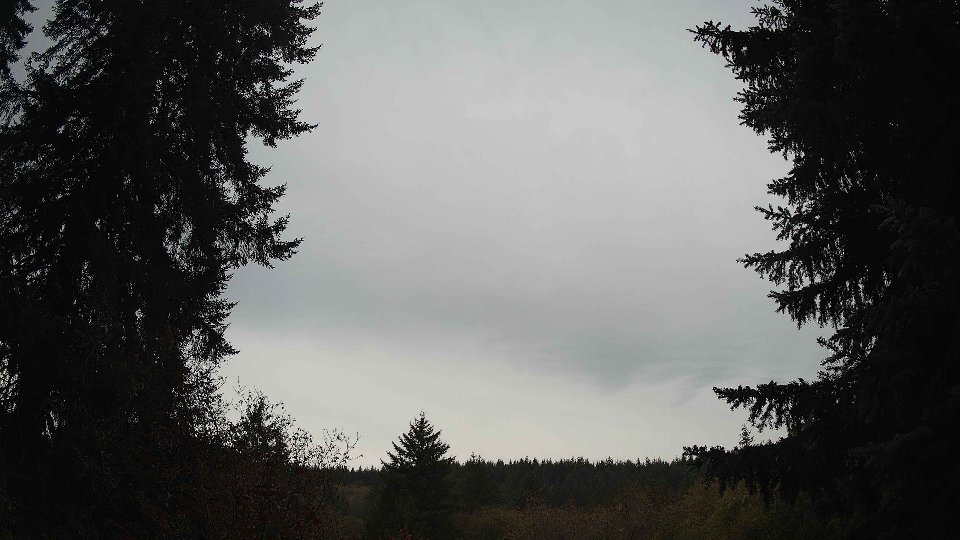 Pacific Northwest skyline timelapse on Oct 31, 2025 at 8:45 AM
