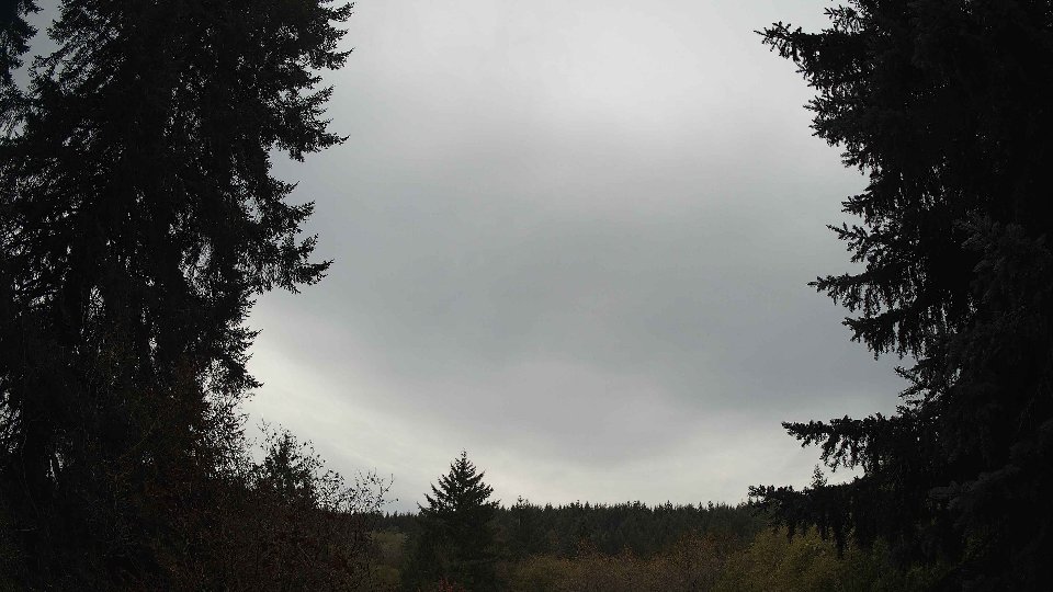 Pacific Northwest skyline timelapse on Oct 31, 2025 at 10:00 AM