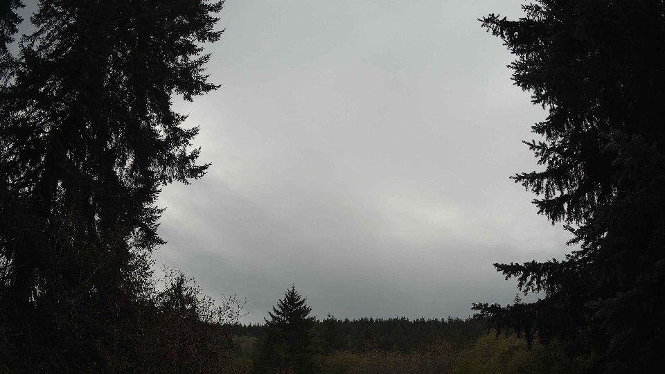 Pacific Northwest skyline timelapse on Oct 31, 2025 at 1:00 PM