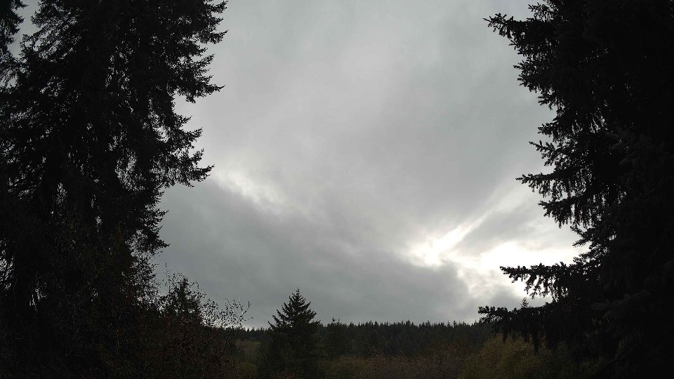 Pacific Northwest skyline timelapse on Oct 31, 2025 at 3:00 PM