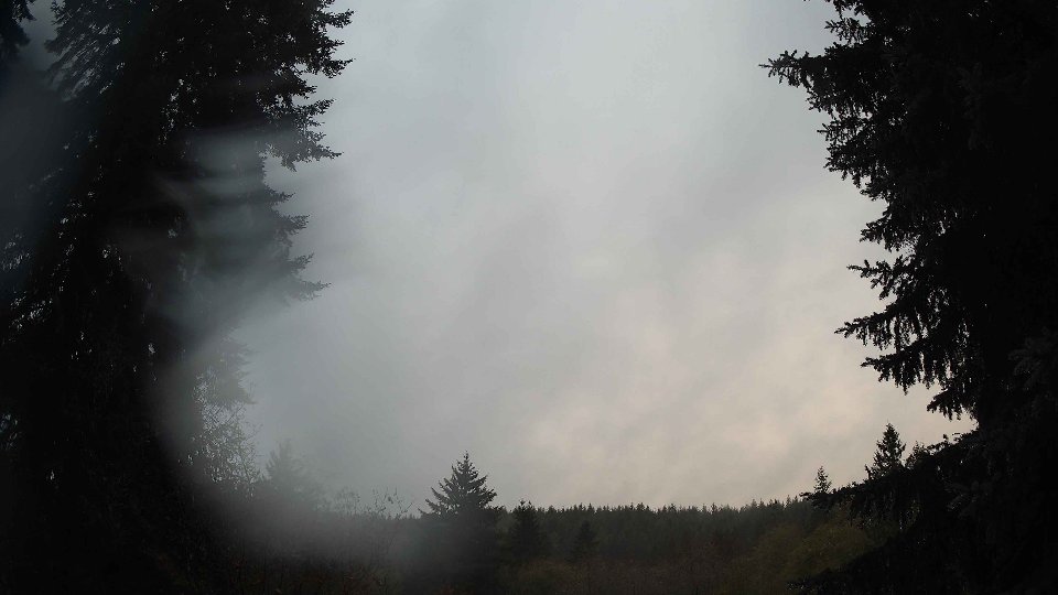 Pacific Northwest skyline timelapse on Nov 1st, 2025 at 8:00 AM