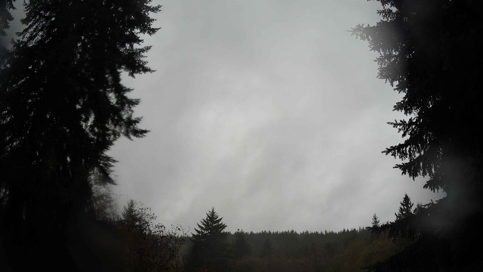 Pacific Northwest skyline timelapse on Nov 1st, 2025 at 8:15 AM