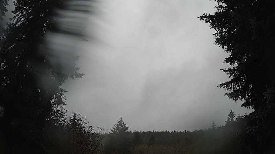 Pacific Northwest skyline timelapse on Nov 1st, 2025 at 8:30 AM